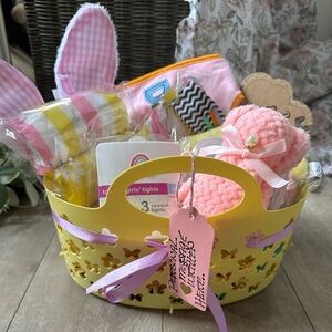Thinking of You Easter Basket Gift Set for Baby Girl 0-6 months
